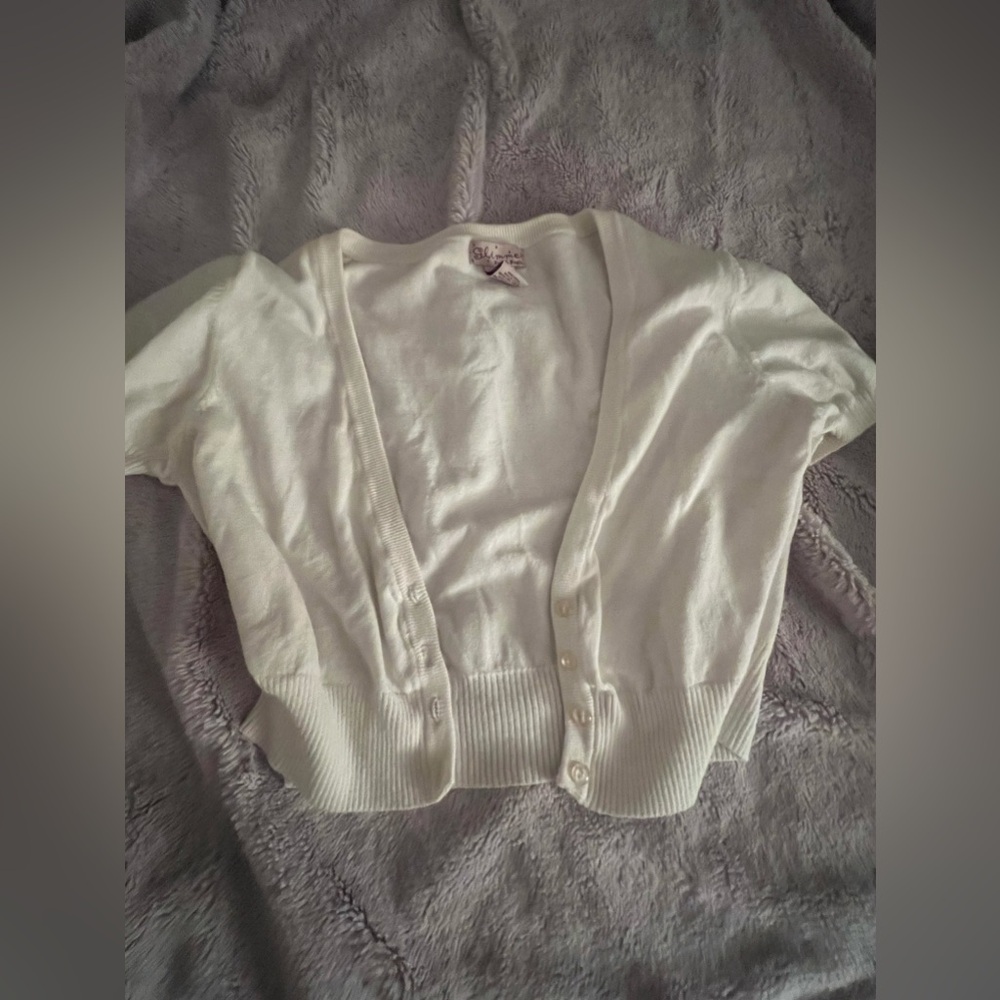 Glimmer by J.J. Basics Cardigan Size Large